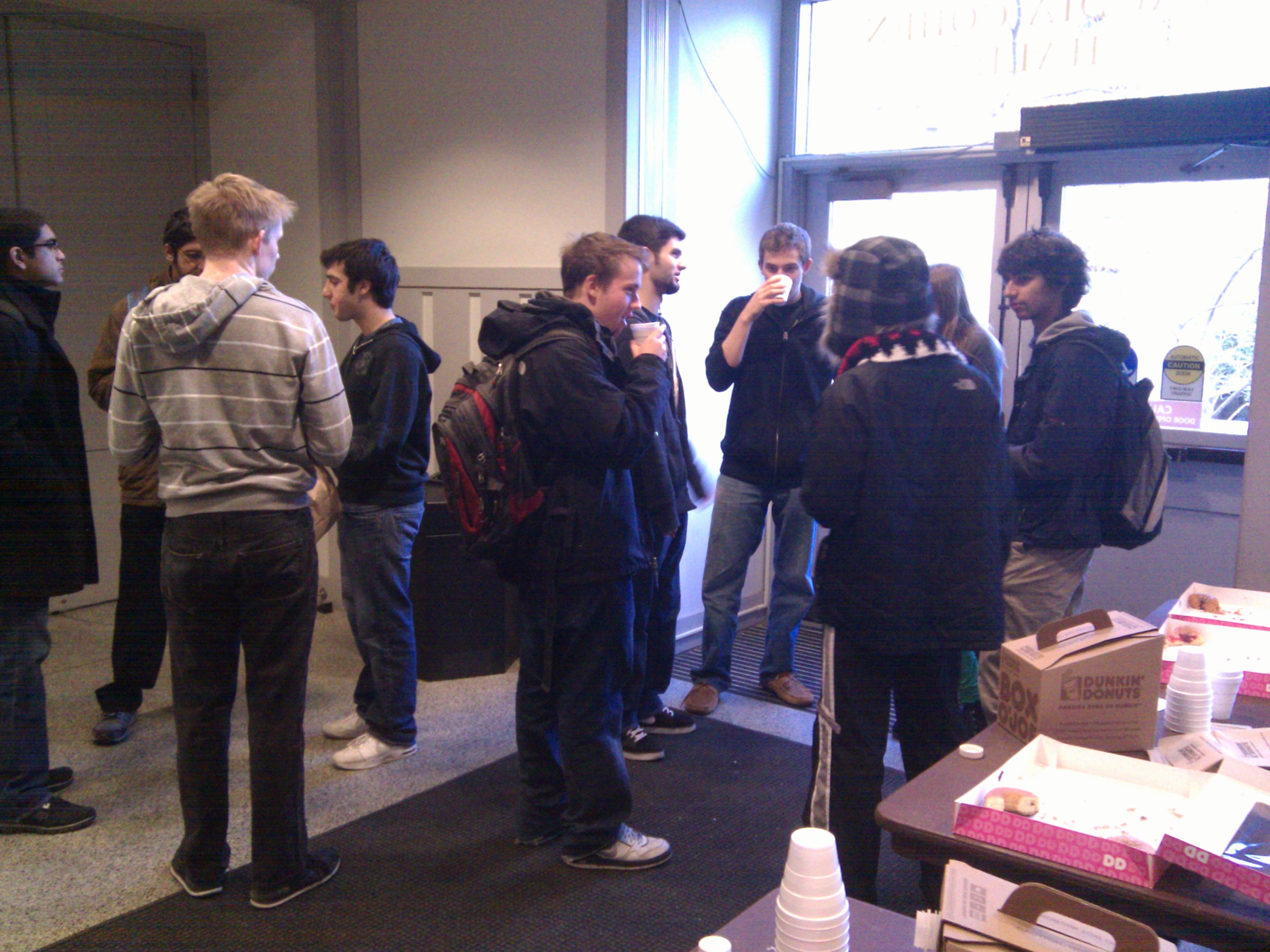 Post-Finals Doughnuts and Hot Cocoa: This is obvious, but...